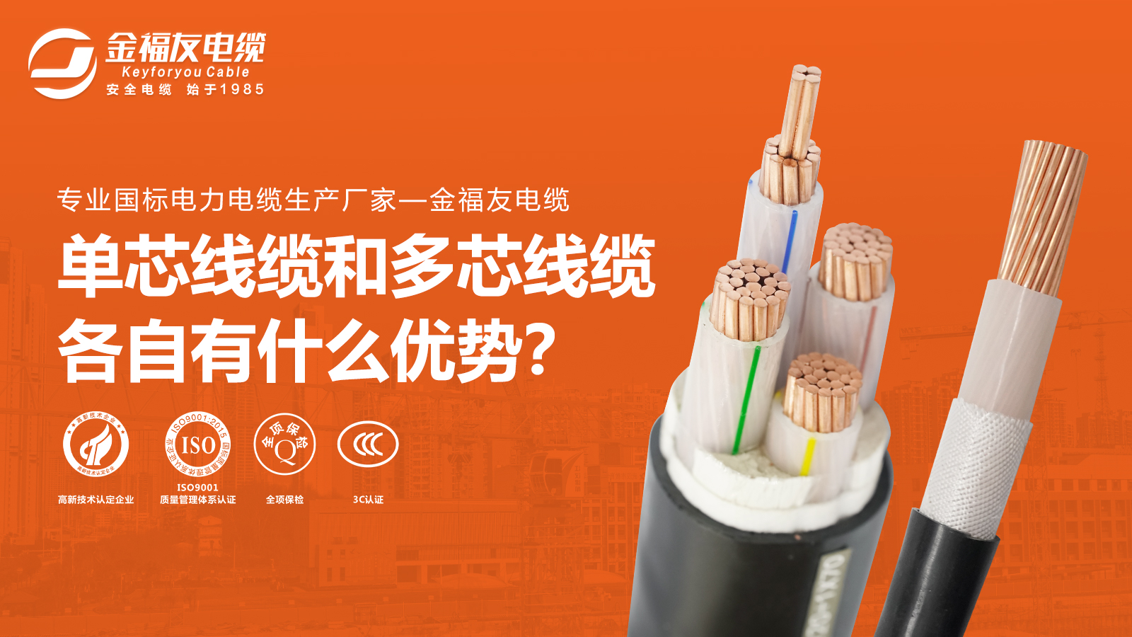 單芯線纜和多芯線纜各自有什么優勢？