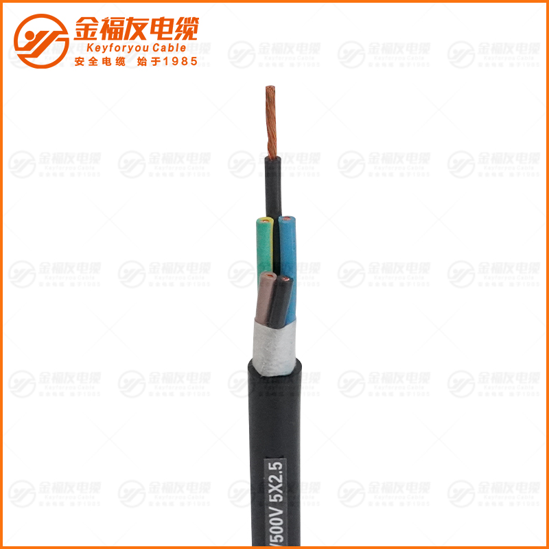 YZ 橡套電纜300-500V 5X2.5 YZ 橡套電纜300-500V 5X2.5